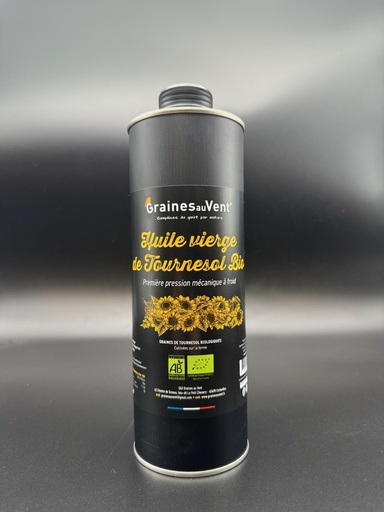 huile de tournesol bio 75cl *