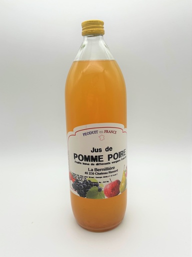 jus de pomme poire 1L
