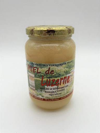 miel de luzerne 500g