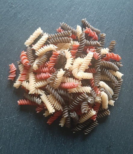 trio fusilli nature tomate basilic